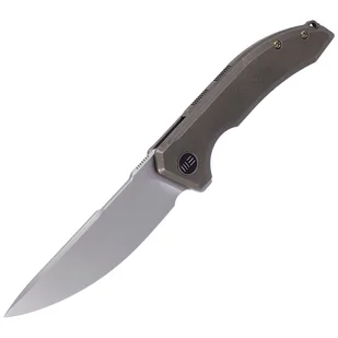 Nóż składany WE Knife Quixotic Bronze Titanium, Silver Bead Blasted CPM 20CV (WE21016-5) - Noże - miniaturka - grafika 6