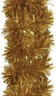 Ozdoby bożonarodzeniowe - Łańcuch choinkowy girlanda złota - 180 x 7 cm - 1 szt. - miniaturka - grafika 1