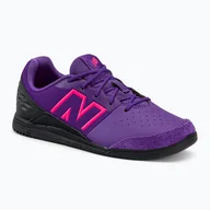 Piłka nożna - Buty piłkarskie dziecięce New Balance  Audazo V6 Command JNR IN prism purple - miniaturka - grafika 1