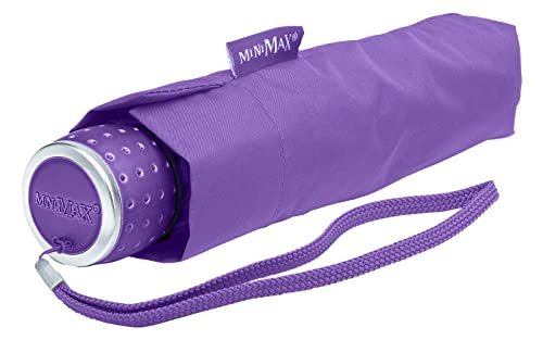 miniMAX® parasol składany, wiatroodporny, Fioletowy, Compact: 25cm - Canopy diameter: 100cm