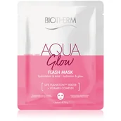 Maseczki do twarzy - Biotherm Aqua Super Mask Glow (1pcs) - miniaturka - grafika 1