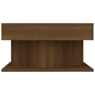Lumarko Stolik kawowy, brązowy dąb, 57x57x30cm, materiał drewnopochodny - Ławy i stoliki kawowe - miniaturka - grafika 5