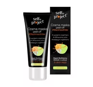 Maseczki do twarzy - SELFIE PROJECT CZARNA MASKA PEEL-OFF DO SKÓRY MŁODEJ Z NIEDOSKONAŁOŚCIAMI 50G - miniaturka - grafika 1