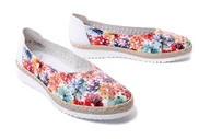 Espadryle damskie - RIEKER M9265-90 multi, espadryle/baleriny damskie - Rieker - miniaturka - grafika 1
