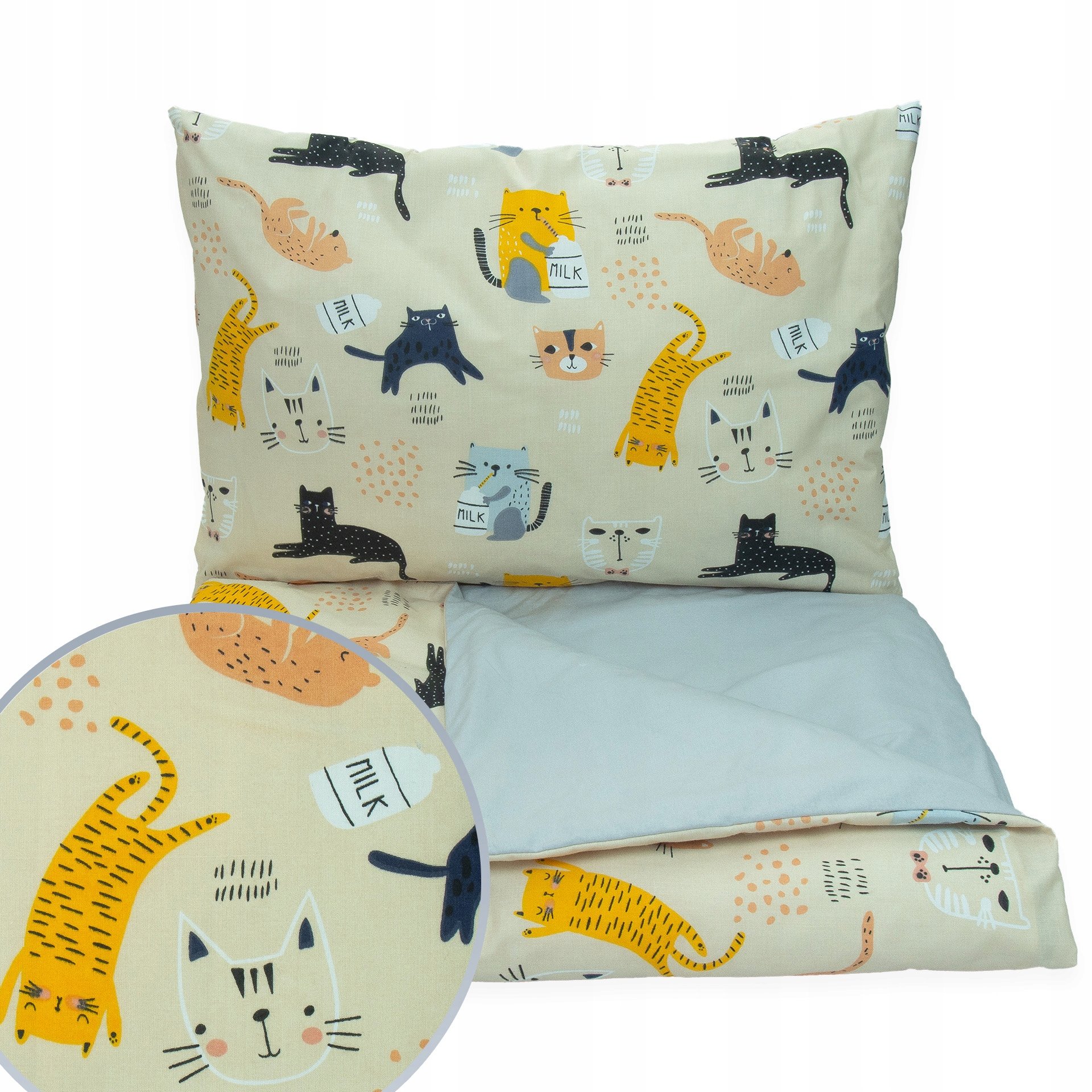 Pościel 160x200 Dziecięca 2EL Poszewka 70X80 Do Łóżka Młodzieżowa Kerstin