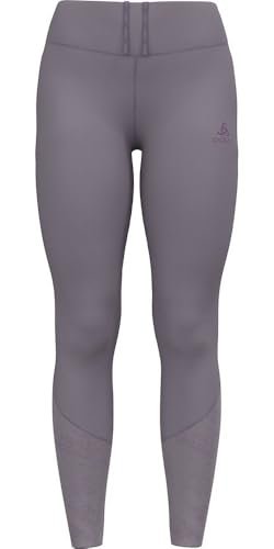 Odlo Legginsy sportowe damskie Essential Print I spodnie do biegania damskie długie I legginsy do biegania