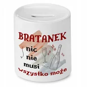 Skarbonki - Dla Detalingowca Skarbonka na Urodziny Prezent z Nadrukiem ze Zdjęciem + Opakowanie na prezent (wzór 01) - miniaturka - grafika 1