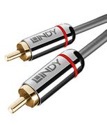 Kable - Lindy 35342 5 m cyfrowy współosiowy kabel audio, Cromo Line antracyt 35342 - miniaturka - grafika 1