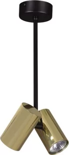 Kaja spot K-4836 z serii HORIN 50W / GU10 czarny, złoty 5901425517362 - Lampy sufitowe - miniaturka - grafika 1