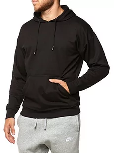 Urban Classics Męska bluza z kapturem oversize, czarny (czarny), L - Bluzy męskie - miniaturka - grafika 1