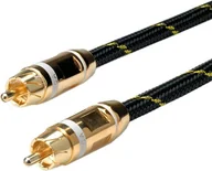 Kable - Roline Kabel GOLD Cinch-cable ST/ST white 5m - 11.09.4252 - miniaturka - grafika 1