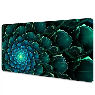 Mata ochronna z nadrukiem Zielony kwiat 90x45 cm - Obrusy i serwetki - miniaturka - grafika 1