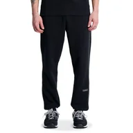 Spodnie sportowe męskie - Spodnie New Balance MP33518BK - czarne - miniaturka - grafika 1