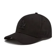 Czapki damskie - New Era Czapka z daszkiem Total Black 950 12285244 Czarny - miniaturka - grafika 1