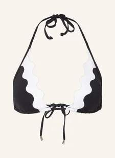 Seafolly Góra Od Bikini Trójkątnego Gia schwarz - Stroje kąpielowe - miniaturka - grafika 1