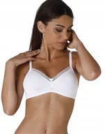 Biustonosze - Lovable Biustonosz Miękki Biały Gładki 75B J2A - miniaturka - grafika 1