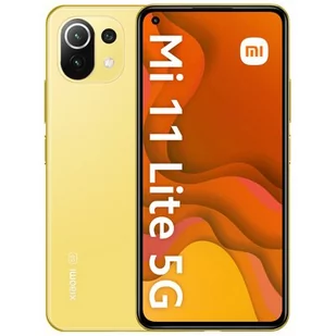 Xiaomi Mi 11 Lite 5G 6GB/128GB Dual Sim Żółty - Telefony komórkowe - miniaturka - grafika 1