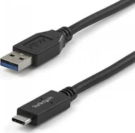 Kable USB - Kabel USB StarTech USB-A - USB-C 1 m Czarny JAB-2437504 - miniaturka - grafika 1