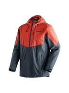 Kurtki i kamizelki sportowe męskie - Maier Sports Kurtka funkcyjna w kolorze czerwono-szarym - miniaturka - grafika 1