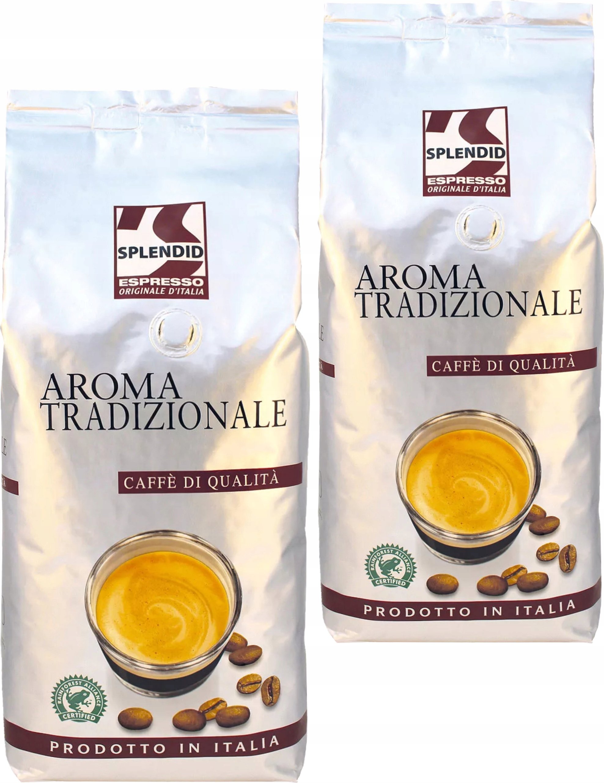 Kawa Ziarnista Splendid Espresso Aroma Tradizionale 2 x 1 Kg