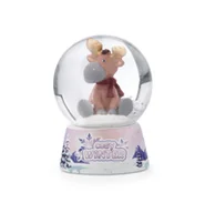 Figurki dla dzieci - NICI 49352 Brokatowa kula Cosy Winter Łoś Thure 6,5cm - miniaturka - grafika 1