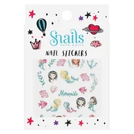 Zabawki kreatywne - Snails Naklejki na paznokcie dla dzieci Mermaids - miniaturka - grafika 1
