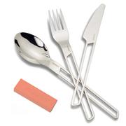 Kuchnie turystyczne - Primus Niezbędnik CUTLERY LEISURE salmon pink 7330033909098 - miniaturka - grafika 1