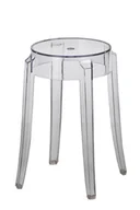 Taborety i hokery - D2.Design Stołek Duch transp 46cm 5902385710770 - miniaturka - grafika 1