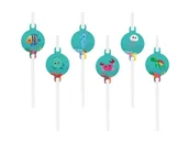 Słomki do napojów - Słomki papierowe Podwodny Świat, 6 szt. - miniaturka - grafika 1