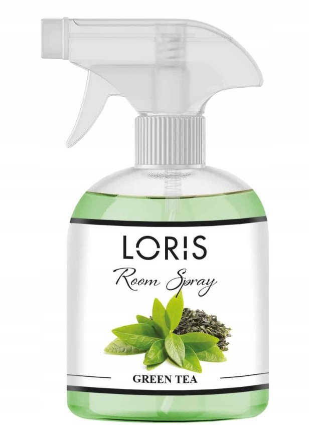 2 x Loris Room Spray Zielona Herbata perfumowany Spray 500 ml
