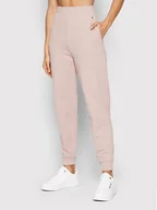 Spodnie sportowe damskie - Tommy Hilfiger Spodnie dresowe WW0WW32207 Różowy Relaxed Fit - miniaturka - grafika 1