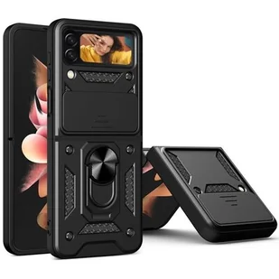 Tech-Protect Etui CamShield Pro do Samsung Galaxy Z Flip 4 Czarny - Etui i futerały do telefonów - miniaturka - grafika 1