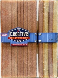 Creative Construction - Wood 4 pak - Mały majsterkowicz - miniaturka - grafika 1