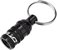 Akcesoria rowerowe - XLC Valve adapter Auto (Schrader) na Dunlop/Presta, black/black 2020 Akcesoria do pompek 2501960000 - miniaturka - grafika 1