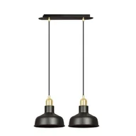 Lampy sufitowe - Emibig Ibor lampa wisząca 2-punktowa czarna 1042/2 1042/2 - miniaturka - grafika 1