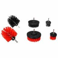 Akcesoria motoryzacyjne - Sixtol Zestaw szczotek na wiertarkę do czyszczenia samochodu CAR DETAILING DRILL BRUSH 6, 6 szt. - miniaturka - grafika 1