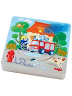 Puzzle - Haba 5-częściowe drewniane puzzle "Fire Brigade" - 12 m+ - miniaturka - grafika 1