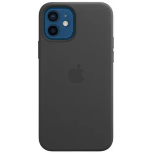 APPLE Portfel Leather Case do iPhone 12/12 Pro Czarny | MHKG3ZM/A - Etui i futerały do telefonów - miniaturka - grafika 1