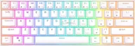 Klawiatury - Klawiatura Royal Kludge RK61 - HOTSWAP - WHITE - miniaturka - grafika 1