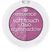 Cienie do powiek - Essence Soft Touch Duo Eyeshadow podwójny cień do powiek 02 Berry Crush 1,8g - miniaturka - grafika 1