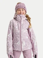 Kurtki narciarskie - Roxy Kurtka snowboardowa Free Jet ERGTJ03198 Różowy Slim Fit - miniaturka - grafika 1