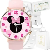 Smartwatch - ubicon RNCF09 Różowy - miniaturka - grafika 1