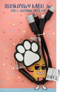 Kabel USB MCD Kabelek 3w1 łapka - Kable USB - miniaturka - grafika 1