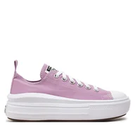 Buty dla dziewczynek - Trampki Converse Chuck Taylor All Star Move A10390C Różowy - miniaturka - grafika 1