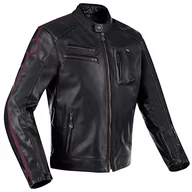 Odzież motocyklowa - Segura, Kurtka motocyklowa Devon Black Burgundy, XXXL - miniaturka - grafika 1