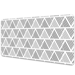 Mata na biurko Geometryczny wzór w trójkąty 90x45 cm - Podkładki na biurko - miniaturka - grafika 1