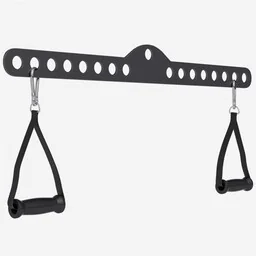 75cm regulowany uchwyt prosty do wyciągu górnego Gorilla Sports - Sport OUTLET - miniaturka - grafika 1