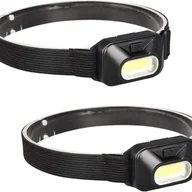 Latarki - 2-częściowa, lekka latarka czołowa LED – mocna, profesjonalna latarka czołowa dla dorosłych i dzieci - miniaturka - grafika 1