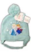 Czapki damskie - Czapka Zimowa Wiązana Kraina Lodu Blue 48 Baby - miniaturka - grafika 1