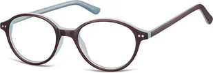 Okulary OPRAWKI KOREKCYJNE Damskie Męskie Okrągłe - Okulary korekcyjne, oprawki, szkła - miniaturka - grafika 1